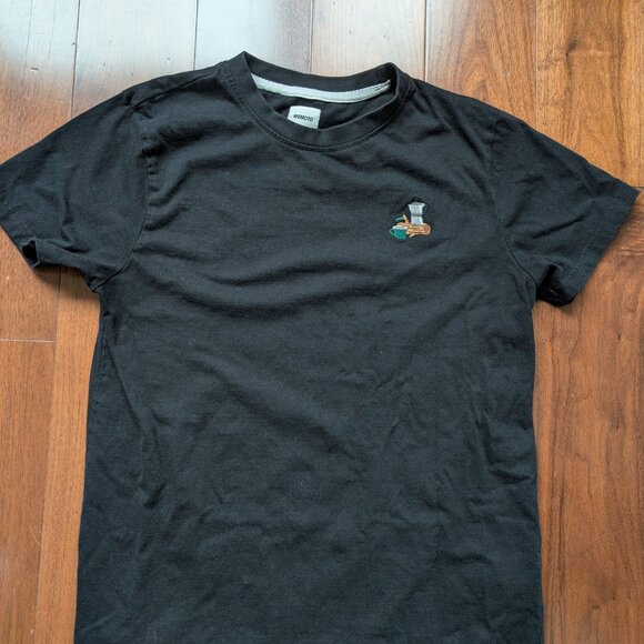 Wemoto Size S embroidered camping theme t-shirt quality quiet luxury - Picture 2 of 6